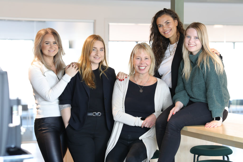 Bild på SmartCrafts Sveriges Marketing team